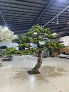 Grote Outdoor Indoor Nep Grote Boom Groene Kunstmatige Dennenboom Voor Tuin Middelpunt Decor