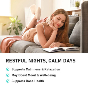 High Quality Magnesium Glycinate Capsules Private Label Vegan Triple Magnesium Supports Calmness Relaxation Support May Boost - Product Image 3