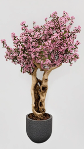 Venta al por mayor Artificial Sakura <span class=keywords><strong>Bonsai</strong></span> Plant Spring Festival/Japanese Restaurant Decor Pedido a granel - Product Image 3