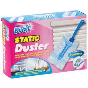 Dépoussiéreur de nettoyage en microfibre pliable non tissé électrostatique pour le nettoyage de la poussière à la maison - Product Image 5