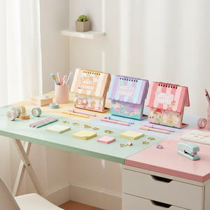 Agenda hebdomadaire mignon avec un adorable motif animalier, carnet portable à spirale pour liste de tâches quotidiennes, organisation des études et du travail - Product Image 2