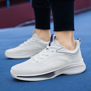 Chaussures de sport décontractées pour hommes, respirantes, en maille, à lacets, avec logo de marque, de haute qualité, pour la marche, printemps-automne - Product Image 2