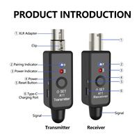 Guitar Accessories Original Factory A11 Wireless Percussion Audio Transmitter Receiver for Instrument Upgrade