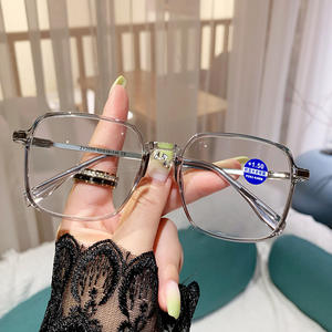 <span class=keywords><strong>Gafas</strong></span> de presbicia antiluz azul, <span class=keywords><strong>gafas</strong></span> de lectura de alta definición con marco grande de marea a la moda femenina - Product Image 3