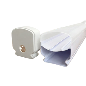 LED/蛍光ランプLS円形PCプラスチックランプシェードライトカバーカスタマイズ押出切削 - Product Image 6