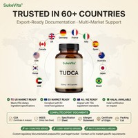 Vente en gros OEM, étiquette privée, capsules de TUDCA 500 mg, capsules d'acide tauroursodésoxycholique