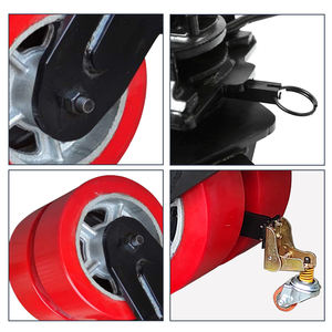 ล้อยกของขนส่ง8นิ้ว,ล้อคอนเทนเนอร์ขนส่งกำลังโหลด7.5โทนพร้อมล้อเลื่อนนำทาง - Product Image 4