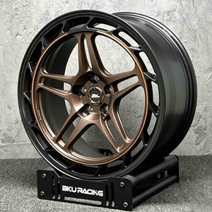 Jantes BZY forgées sur mesure 5x130 pour <span class=keywords><strong>Porsche</strong></span> 911 992 991 997 GT2 GT3 RS <span class=keywords><strong>Taycan</strong></span> 718 GT4 19 20 21 pouces, jantes en alliage bronze concaves - Product Image 2