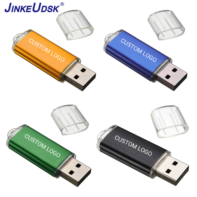 Wholesale Original Plastic 2.0 4GB 64GB USB 32 GB Memorias Flash USB 8GB Pendrive 256MB USB Flash Drive 128GB FCC CE RoHS