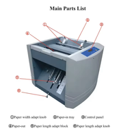 Machine à agrafer et à faire des livrets carrés de table RC-BMP350 A3 A4