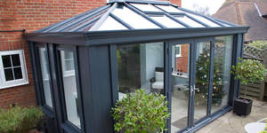 Solarium autoportant <span class=keywords><strong>Warren</strong></span> Winter Garden, véranda en verre, maisons en verre, extérieur en aluminium - Product Image 4