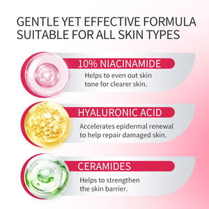 Suero Líquido Herbal con Vitamina C y E, Niacinamida Orgánica, Antienvejecimiento, Blanqueador e Hidratante para el Cuidado Facial de la Mujer, Marca Privada, en Stock - Product Image 6