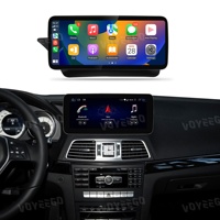 Voyeego Pantalla de coche Carplay REPRODUCTOR DE DVD de coche 10,25 pulgadas 4 + 64GB Android 13 GPS Radio Multimedia para Clase E C207/W212 2009-2016 LHD