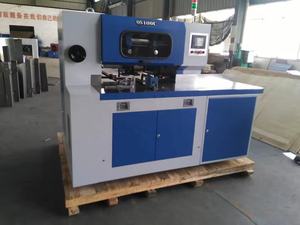 QS100C con programación automática tres cuchillos recortadora de libros de papel máquina de corte de <span class=keywords><strong>3</strong></span> cuchillas - Product Image 5