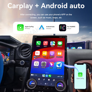 MOOKAKA Android13 pour Nissan <span class=keywords><strong>GTR</strong></span> 2007-2023 Auto Tesla Style Voiture GPS Navigation Lecteur Multimédia Radio Tête Unité - Product Image 6