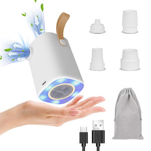 Nuevo producto Bomba de aire para exteriores con luz LED para acampar Bomba de inflado de batería recargable USB para colchón de cama de aire - Product Image 1