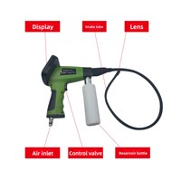 Kit de nettoyage de climatisation automobile avec endoscope d'inspection pour le nettoyage de l'évaporateur et des conduits d'air