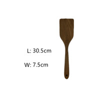 Ensemble d'ustensiles de cuisine en bois de teck : spatules, louches, cuillères – Vente en gros d'outils de cuisson