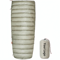 Sac de couchage en duvet de canard ultra léger pour adultes, duvet de canard RDS avec tissu sans PFAS, sac de couchage en gros OEM