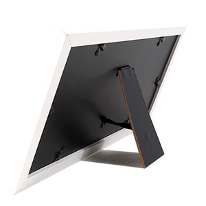 กรอบรูปมือและรอยเท้าเด็ก สำหรับ 100 วัน 1 เดือน 1 ปี ของที่ระลึกตั้งโต๊ะ รูปทรงสี่เหลี่ยมแนวนอน ทำจากแผ่นไม้เทียม - Product Image 1