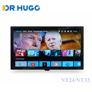 DR HUGO DC Système de divertissement mural pour chambre hyperbare à oxygène à coque rigide pour la maison, avec TV intégrée pour la position assise - Product Image 1