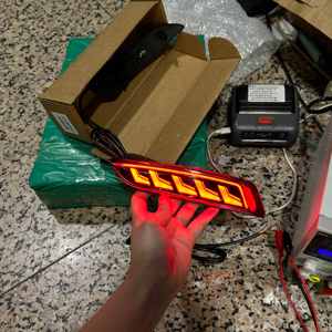 En stock, vente chaude en Jamaïque : Feu arrière de pare-chocs à LED pour Toyota <span class=keywords><strong>Corolla</strong></span> Axio <span class=keywords><strong>2015</strong></span> 2016 2017 2018, Réflecteur de pare-chocs arrière à LED - Product Image 3
