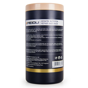 Prix de gros MEIDU 1000ML Masque capillaire professionnel à la kératine pour réparation nutritive - Product Image 2