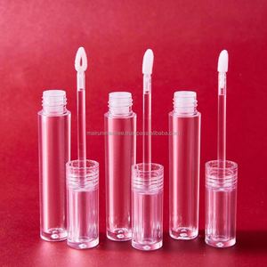 Tube de brillant à lèvres transparent Maxfree 4ml/5ml avec bouchon à vis et sérigraphie, vide, pour rouge à lèvres et cosmétiques - Product Image 1