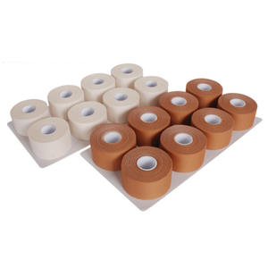 Ruban adhésif pour athlètes de sport 5cm * 10m oxyde de zinc plâtre coton adhésif ruban de protection athlétique Logo personnalisé cerclage de sport échantillon gratuit - Product Image 4