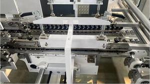 Machine à coller les boîtes imprimées à 4 et 6 coins, automatique et à grande vitesse, pour l'industrie de l'emballage - Product Image 6