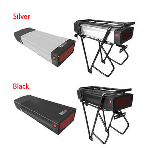 Gantungan belakang sepeda listrik, 500w-2000w baterai rak sepeda listrik 36v 48v 12Ah 20Ah gaya King Kong Kingkong gantungan paket baterai lithium - Product Image 4