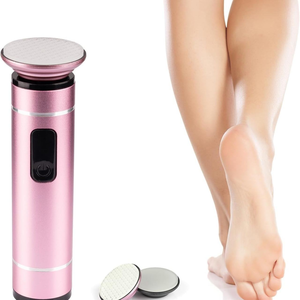 Removedor de Piel Eléctrico Recargable para Pies, Herramienta Portátil de Pedicura para Eliminar Piel Muerta y Talones Agrietados, para Spa en Casa - Product Image 1