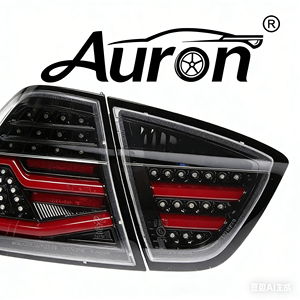 AURON - Nuevas Luces Traseras Transparentes para Serie 3 E90 2005-2008, Luces de Circulación Diurna de 6000K, 12V, Conexión Directa, 1 Año de Garantía, Universales - Product Image 3