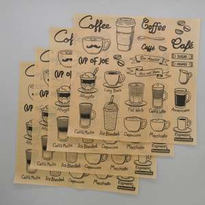 Waxed Greaseproof Custom logo <b>Paper</b> Sandwich Food Wrap <b>Wrapping</b> Restaurant Printed Burger <b>Paper</b> - Product Image 4