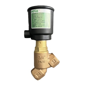 Vannes Solénoïdes d'Eau en Acier Inoxydable à Angle Fileté Nouveau Modèle E290A393VI en Stock pour Cuisine Commerciale Garantie 12 Mois - Product Image 1