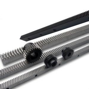 Crémaillère à dents hélicoïdales en acier inoxydable pour machines lourdes - Product Image 1