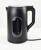 Meilleur vendeur sur le marché européen Bouilloire électrique mécanique à double paroi sans fil 1,8 L en verre 1500 W Contrôle de la température Ménage Usine