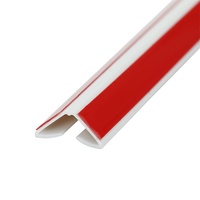 Joint d'étanchéité de porte flexible en forme d'aile de chauve-souris pour porte coupe-feu