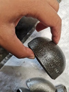 A105 A234 wpb giả mạo ống thép carbon nắp cuối với kết nối hàn đầu vuông bề mặt dầu được xử lý cho ngành công nghiệp dầu khí - Product Image 3