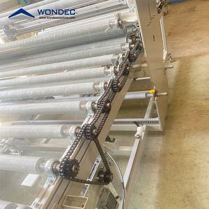 Wondec Bestseller PLC-Gesteuerte Motorgetriebene Schutzfolien-Laminiermaschine für Isolierglas-Produktionslinien - Product Image 3