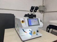Machine de soudage laser miniature 200W pour bijoux en or et en argent, soudeuse visuelle CCD pour ornements en platine