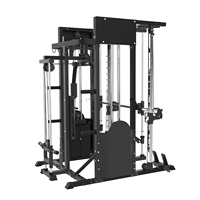 Smith Gantry – Équipement d'entraînement complet multifonctionnel en acier intégré pour squats profonds, développation pectorale et musculation