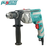 Perceuse à percussion PUSELLO 1020W, 13 mm, vitesse variable, perceuse à percussion filaire, 220-240V, OEM ODM pour la rénovation de la maison