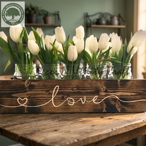 Pot de fleurs rectangulaire en bois artisanal d'élégance indienne - Un magnifique mélange d'art et de fonctionnalité pour la décoration de jardin, de maison et pour offrir en cadeau - Product Image 3