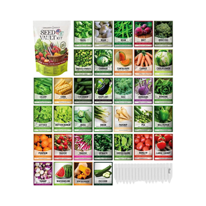 Gardeners Basics 16.000 Non-GMO Heirloom Survival Vegetal <span class=keywords><strong>Kit</strong></span> Ideal para el hogar Emergencia Bugout Macetas y jardineras - Product Image 1