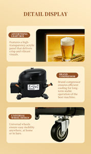 Nueva Máquina Expendedora Automática de Cerveza Fría para Bares de Playa, con Tratamiento de Agua las 24 Horas, Personalizable con Múltiples Sistemas de Pago - Product Image 5