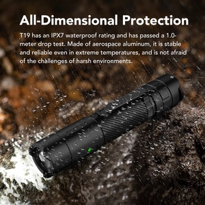 Linterna LED Profesional <span class=keywords><strong>de</strong></span> Estilo Táctico, Impermeable IP67, con Alcance <span class=keywords><strong>de</strong></span> Haz <span class=keywords><strong>de</strong></span> Más <span class=keywords><strong>de</strong></span> 1000 Metros, para Campismo, Seguridad, Patrullaje y Seguridad Industrial - Product Image 6
