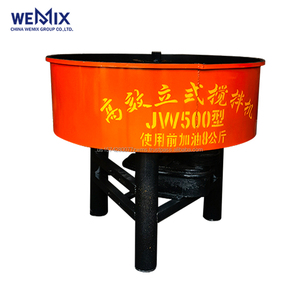 Mélangeur de ciment vertical à bouche plate JW750 Mélangeur vertical à bouche plate Mélangeur de mortier de ciment - Product Image 1