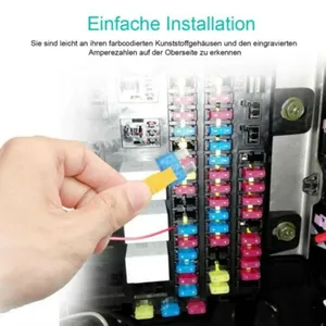 400pcs các loại xe cầu chì Blades Tiêu chuẩn/Mini Nhôm cầu chì Set Auto Car Xe tải Bộ dụng cụ loại ATM APM + 1 vàng Clip - Product Image 6