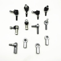 JOKA M10 M12 1/2-20 Nouveaux embouts de biellettes de direction droits de haute qualité pour pièces de suspension de voitures de course tout-terrain 4x4, biellette de couplage réglable